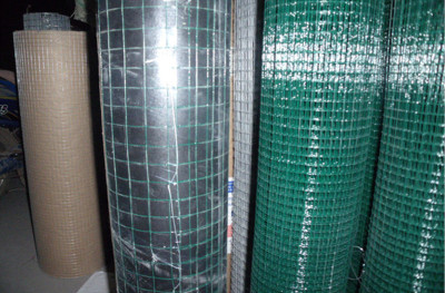 Plastic-Coated Welded Wire Mesh, PVC Welded Mesh, PVC Barbed Wire