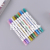 Metal Color Pen Double-Headed Metal Color Pen Writing Brush Head Metal Color Pen Metal Pen Highlighter Marker