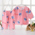Summer Children's Poplin Pajamas Suit Boys' Cotton Silk Baby Clothes Thin Three-Quarter Sleeve Girls Homewear Air Conditioning Room Clothing