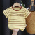 2021 Children's T-shirt Short-Sleeved Cotton Baby Boy Cartoon Short-Sleeved Girl Summer New Korean Style Unlined Top Children's Clothing