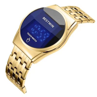 Men's Douyin Online Influencer Men's Watch LED Touch Screen round Men's Electronic Watch Couple Female Watch Dr. Bestwin Watch