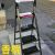Ladder household aluminum ladder folding new thickened anti-skid aluminum alloy ladder