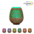 Cross-Border Mini Aroma Diffuser Hollow Wood Grain Expansion Essential Oil Spray Amazon Colorful Incense Lamp Timing Humidifier