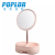 Led Make-up Mirror Table Lamp Gift Student Table Lamp Monochrome/Three-Color Dimming with Charging Function Drawer with Mirror