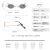 Cross-Border Retro Small Frame Sunglasses Female Ins Foreign Trade Personalized Sunglasses Male Trendy European Hip Hop Resin Sun Glasses