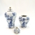 9480 Blue and White Porcelain Ceramic Decoration Crafts Blue Color Home Creative Design Vase High-End Soft Decoration