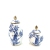 9480 Blue and White Porcelain Ceramic Decoration Crafts Blue Color Home Creative Design Vase High-End Soft Decoration