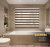 Louver Curtain Bathroom Window Shade Curtain Kitchen Office Shutter Sun Protection Thermal Insulation Lifting Double-Layer Soft Gauze Curtain