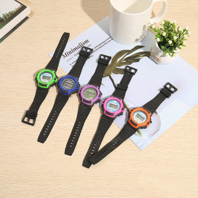 Watch Boys And Girls Candy Color Quartz Watch Fashion Waterproof Pointer Children 'S Watch Wholesale Primary School Student Sport Watch