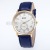 Factory Direct Sales New Business Casual Men's Leather Belt Watch Simple Classic Single-Eye Digital Scale Quartz Watch