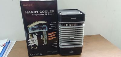 Umate Handy Cooler Mini Air Cooler Small Fan Office Desktop Air Conditioner Fan Battery Dual-Use