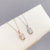 2021 New Roman Numeral Micro Zircon-Laid Necklace Female Ins Style Niche Design Clavicle Chain Jewelry Wholesale