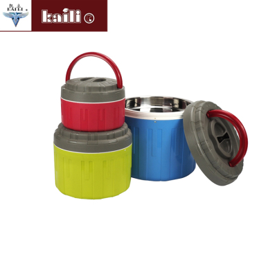 Stainless Steel Liner Fireless Cooker Insulated Barrel Large Capacity Double-Layer Rice Bucket