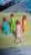 Small Rocket Luminescent Lamp Keychain/Led Colorful Colorful Stall Popular Creative Wholesale Children Gift Customization