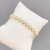 Korean Style Simple Girlfriends' Bracelet Ins Special-Interest Design Zircon with Diamond Bracelet Pull Adjustable Bracelet Female Accessories