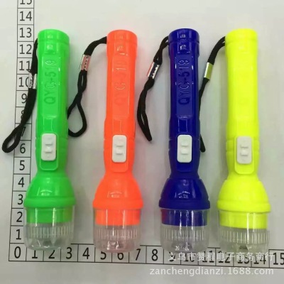 Factory Elderly Torch Kids Home LED Department Store Small Flashlight Torch Stall Running Rivers and Lakes