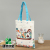 Creative Printing Cotton Shopping Bag Customized Cloth Bag Cotton Bag Portable Colorful Canvas Bag Customized