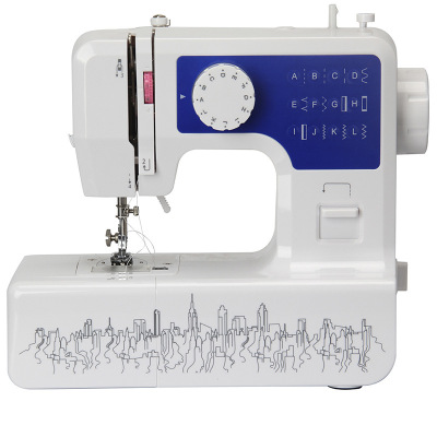 Mini Household Sewing Machine Factory Direct Supply Desktop Electric Sewing Machine Household Eat Thick Lock Edge Keyhole Sewing Machine