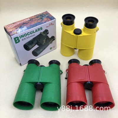 New 6x35 Large Color Children's Plastic Gift Telescope