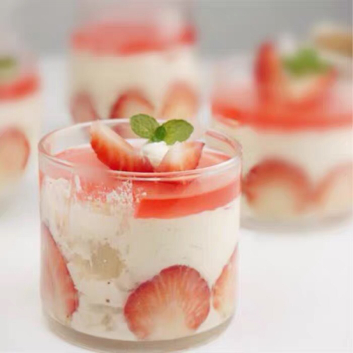 Disposable Hard Plastic Mousse Cup Pudding Jelly Tiramisu Cup Dessert Dessert Cake Bran Cup Transparent Cup
