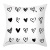 Amazon Hot Home Simple Nordic Style Short Plush Geometric Figure Pillow Cover Graphic Customization Pillow Cushion