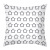 Amazon Hot Home Simple Nordic Style Short Plush Geometric Figure Pillow Cover Graphic Customization Pillow Cushion