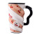 Korean Style Fruit Thread Ceramic Cup Fresh Creative Mug Business Office Scented Tea Coffee Cup Cup
