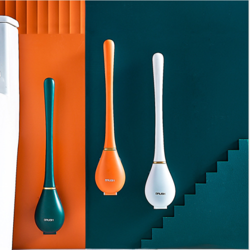 new home no dead angle silicone toilet brush