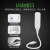 Smart USB Mini Ultra-Thin Mobile Desk Lamp LED Eye Protection Reading Bedside Learning Lamp Power Bank Customization