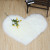Manufacturers Supply Australian Wool-like Carpet Heart-Shaped Floor Mat Cute Heart Sofa Cushion Plush Home Decoration