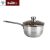 Stainless Steel Household Composite Steel Porridge Pot Soup Pot Soup Pot Milk Pot Induction Cooker Gas Stove General Cookware