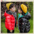 Children's down Jacket New Boys and Girls Baby Double-Sided Wear Thick down Jacket Little Children's Clothing Factory Direct Supply