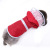 New Products in Stock Dog Reflective Raincoat Water-Retaining Hooded Wine Red Cross-Border Medium and Large Dog Pet Clothes