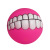 Teeth Ball Pet Ball Toy Teeth Vinyl Dog Toy Ball Factory Direct Sales Molar Teeth Ball