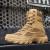 Special Combat Boots High-Top Combat Boots Outdoor Waterproof Desert Land War Large Size Boots