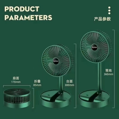 Collapsible Desktop USB Air Circulator Mini Little Fan the Third Gear Adjustable Home Office Mute Fan