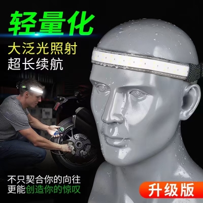 Upgraded Head-Mounted LED Light Headlamp
