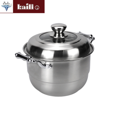 Composite Steel Single Grate Multi-Purpose Steamer Thickened Household Steamed Buns Steamed Buns Multi-Purpose Pot