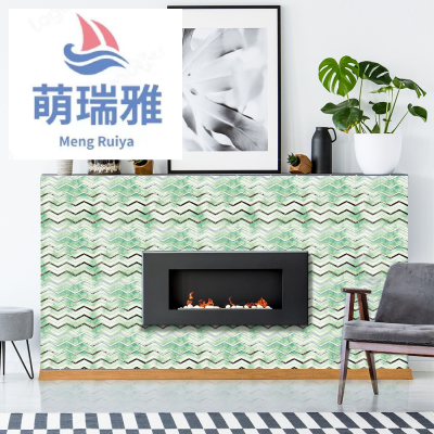 Meng Ruiya American Creative Lines Wall Decoration Sticker Furniture Renovation Cabinet Stickers Waterproof Self-Adhesive