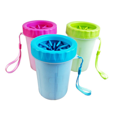 In Stock Wholesale Pet Foot Washing Cup Large and Small Sizes Dog Foot-Washing Machine Pet Cleaning Supplies