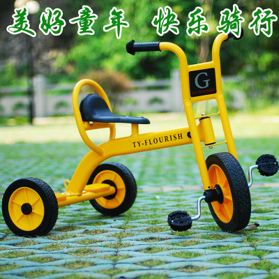 Tricycle Bicycle Children's Car Baby Child Sliding Transfer Car Baby Carriage Four-Person Rotating Car Luge