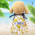 New Pet Clothes Summer Lace-up Skirt Pineapple Banana Pattern Dog Clothes Pomeranian Teddy Pet Couple Clothes