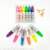 Portable Fluorescent Pen 8809 Cute Mini DIY Journal Pen Student 6 Colors Marking Pen