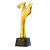 Crown Resin Trophy Customized Student Music Dance Badminton Basketball Football Sports Competition Crystal Trophy