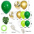 Amazon Hot Sale Jungle Party Balloon Arch Green Balloon Decoration Green Balloon Forest Series Suit