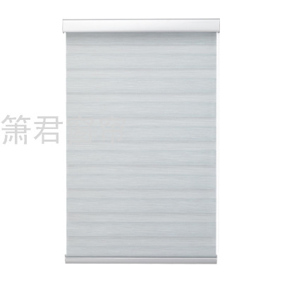 Soft Gauze Curtain Roller Shutter Curtain Shading Curtain Toilet Office Louver Curtain Kitchen Custom Linen-like Curtain