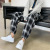 Black and White Plaid Pants Women's Pants Loose Straight Wide Leg Summer Casual 2021 Spring and Autumn New Thin High Waist Drooping