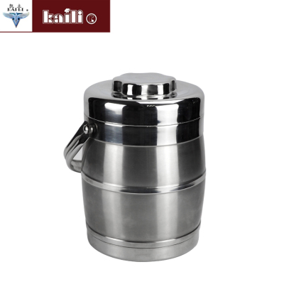 Stainless Steel Insulation Pot Student Office Worker Portable Lunch Box Extra Long Insulation Large Capacity Bento Pot