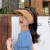 Hat Women's Summer Topless Hat Thin Sun Hat New Headband Sun Protection Sun Hat Cycling Peaked Straw Hat Leopard Print