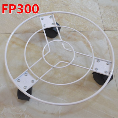 white 30 mobile flower stand